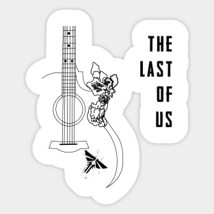 The Last Of Us (Black Outline) Sticker